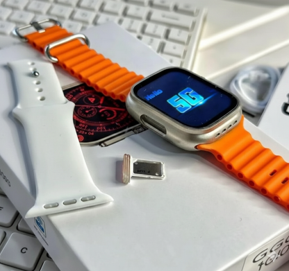 5G Smart Watch with SIM Card Slot - GPS, Fitness Tracker, and HD Display