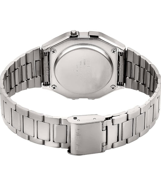 Casio Vintage A168WA-1 Electro-Luminescence Digital Watch - Classic Stainless Steel