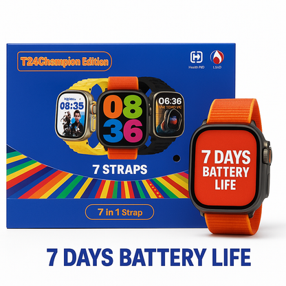 T24 Ultra Smart Watch – The Ultimate All-in-One Student-Friendly Smartwatch for Fitness, Study, Productivity, and Everyday Life