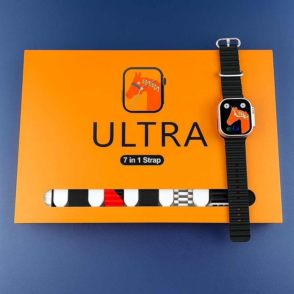 7 in 1 Ultra smart watch for men and women|| Unisex and kids