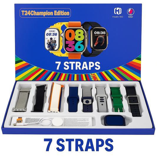 T24 Ultra Smart Watch – The Ultimate All-in-One Student-Friendly Smartwatch for Fitness, Study, Productivity, and Everyday Life